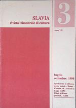 Slavia. N.3 Anno VII luglio-settembre 1998