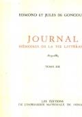 Journal, mémoires de la vie littéraire tome XII: 1879-1883