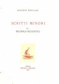 Scritti Minori, II 1, Hellenica Hellenistica