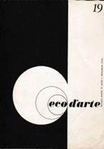 Eco d’arte. Rassegna mensile di notizie e informazioni d’arte Anno II n.8-9 agosto-settembre 1970