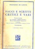 SAGGI E SCRITTI CRITICI E VARI, Vol. settimo, la scuola democratica