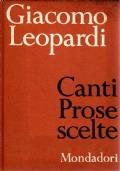 Canti. Prose scelte