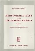 Mefistofele e Faust nella letteratura tedesca-appunti