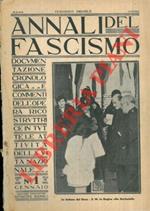 Annali del fascismo. Documentazione cronologica e commenti dell'opera ricostruttrice in tutte le attività della vita nazionale