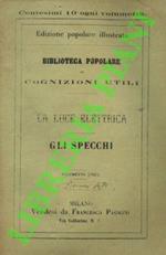 La luce elettrica. Gli specchi