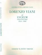 Lorenzo Viani al Lyceum ottant'anni dopo 1914 - 1994