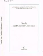 Studi sull'Oriente Cristiano. N.3, fasc.1, anno 1999