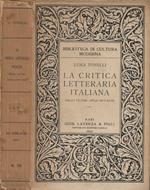 La criticità letteraria italiana negli ultimi cinquant'anni