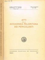 Atti della Accademia Peloritana dei Pericolanti. Anno accademico CCLI(1980)