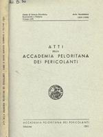 Atti della Accademia Peloritana dei Pericolanti. Classe di scienze giuridiche economiche e politiche. Anno accademico CCLX (1989)