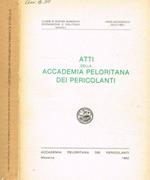 Atti della Accademia Peloritana dei Pericolanti. Anno accademico CCLII(1981)