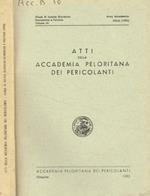 Atti della Accademia Peloritana dei Pericolanti. Classe di scienze giuridiche economiche e politiche. Anno accademico CCLXI (1992)