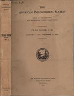 The American Philosophical Society - Year Book 1943