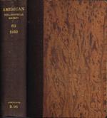 Proceedings of the American Philosophical Society