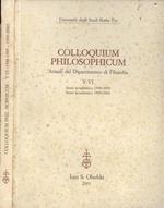 Colloquium philosophicum V - VI ( 1998 - 1999. 1999 - 2000 )