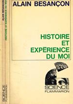 Histoire et experience du moi