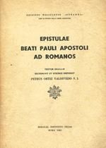 Epistulae Beati Pauli Apostoli ad romanos