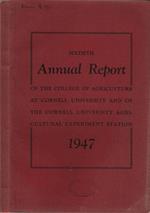 Sixtieth Annual Report of the College of Agriculture at Cornell University and of the Cornell University Agricultural Experiment Station