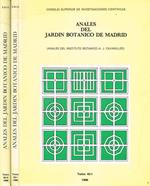 Anales del Jardin Botanico de Madrid (Anales del Instituto Botanico A.J.Cavanilles). Tomo 43/I, 43/II, 1986
