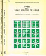 Anales del Jardin Botanico de Madrid (Anales del Instituto Botanico A.J.Cavanilles). Tomo 42/I, 42/II, 1985