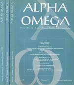 Alpha Omega Anno II Numero 1,2,3 1999