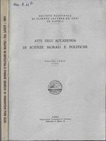 Atti dell'Accademia di Scienze Morali e Politiche Volume LXXIV (1963)