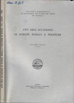 Atti dell'Accademia di Scienze Morali e Politiche Volume LXXIII (1962)