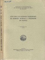 Atti dell'Accademia di Scienze Morali e Politiche in Napoli Volume LXX (1959)