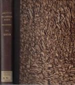 Proceedings of the American Philosophical Society Volume 102 1958 (annata completa)