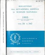 Bollettino dell'Accademia Gioenia di Scienze Naturali Vol. 26 N. 342 1993