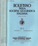 Bollettino della Società Geografica Italiana serie XII Vol. IV Fascicolo 1, 2, 3 1999