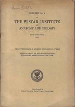 Bulletin No. 8 of the Wistar Institute of Anatomy and Biology Philadelphia 1993