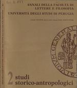 Annali della facoltà di lettere e filosofia Università degli studi di Perugia Volume XVI-XVIII nuova serie volume II-III, 1978/79-1979-80