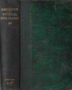 The American Journal of Philology Vol. L 1829