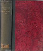 The american journal of philology Vol XX 1899