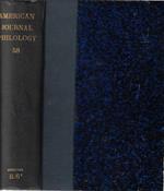 American journal of philology Vol LVIII 1937