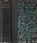 American journal of philology Vol XXXIV 1913