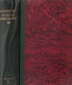 The american journal of philology Vol. XXIX 1908