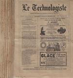 Le technologiste XXXVIII III série (annata completa 1878)