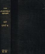 The Quarterly Review vol.137, n.273-274, july & october 1874