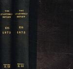 The Quarterly Review vol.134-135, january & april july & october 1873