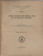 Precise leveling from Brigham, Utah, to San Francisco, California special publication N. 22