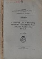 Annotated list of flowering plants and ferns of point pelee, Ont., and Neighbouring Districts