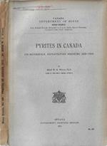 Pyrites in Canada its occurrence, exploitation, dressing, and uses