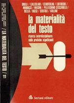 La materialità del testo