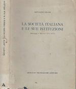 La società italiana e le sue istituzioni
