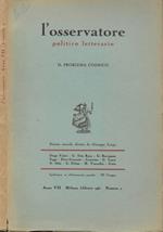 L’Osservatore politico letterario N.2 anno 1961