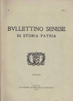 Bullettino senese di Storia Patria - sez. IC 1992