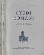 Studi romani n. 3-4 Anno 1979