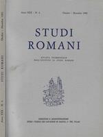 Studi romani n.4 Anno 1982